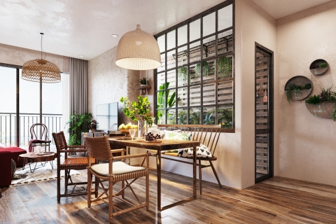 Xu hướng cải tạo căn hộ chung cư thành nơi nghỉ dưỡng trong lòng đô thị 