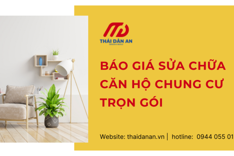 Báo giá sửa chữa căn hộ chung cư trọn gói mới nhất tại TPHCM